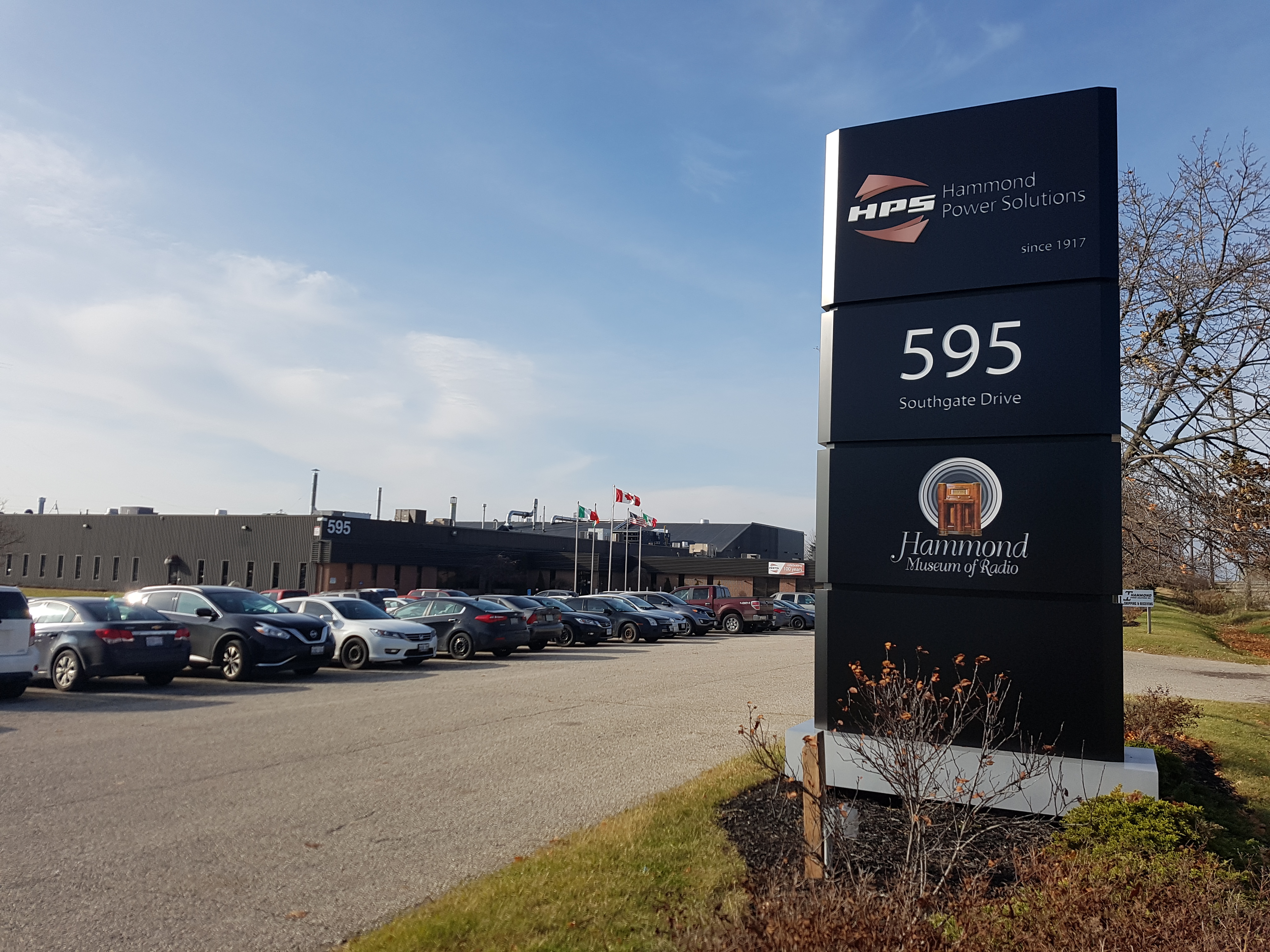 Guelph Facility entrance